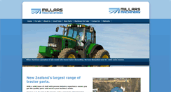 Desktop Screenshot of millarsmachinery.co.nz